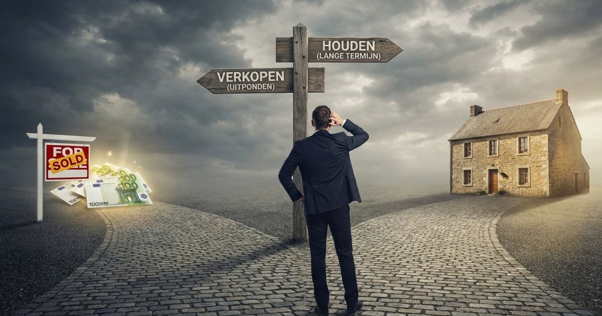 Het grote dilemma in 2026: Uw vastgoedportefeuille verkopen of toch houden?