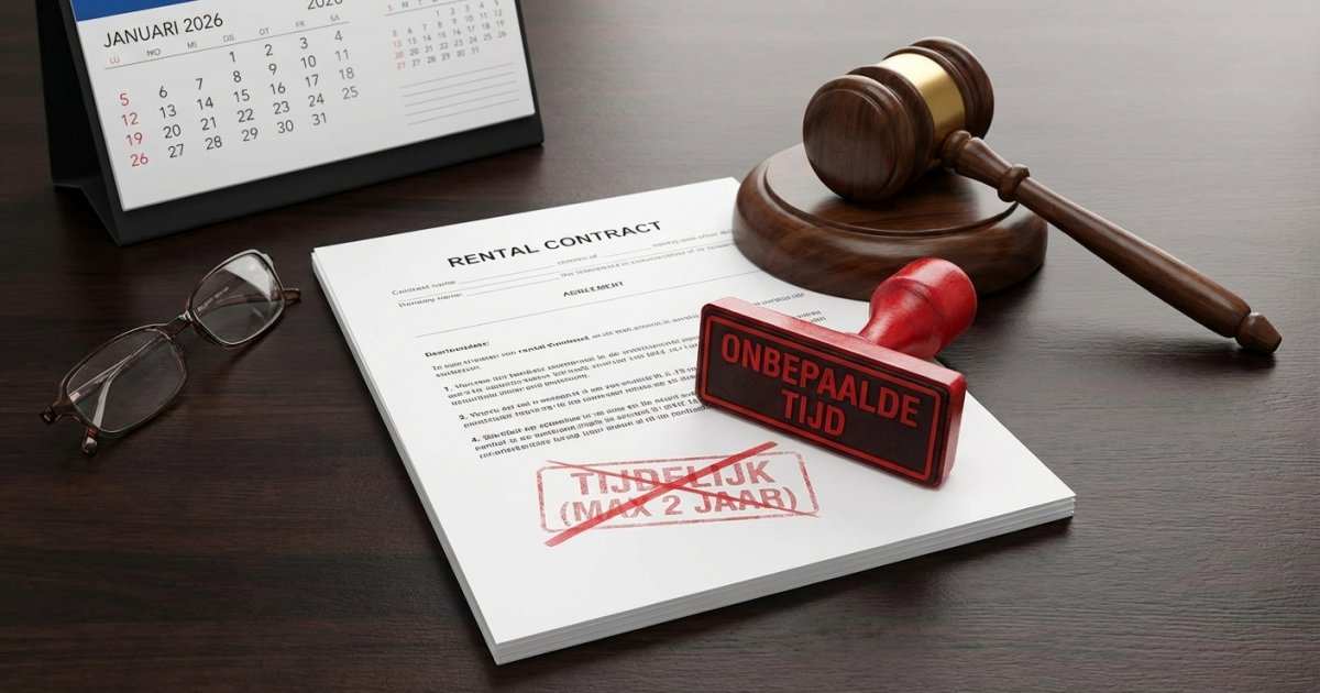 Tijdelijke huurcontracten in 2026: Trap niet in de valkuil van 'onbepaalde tijd'.